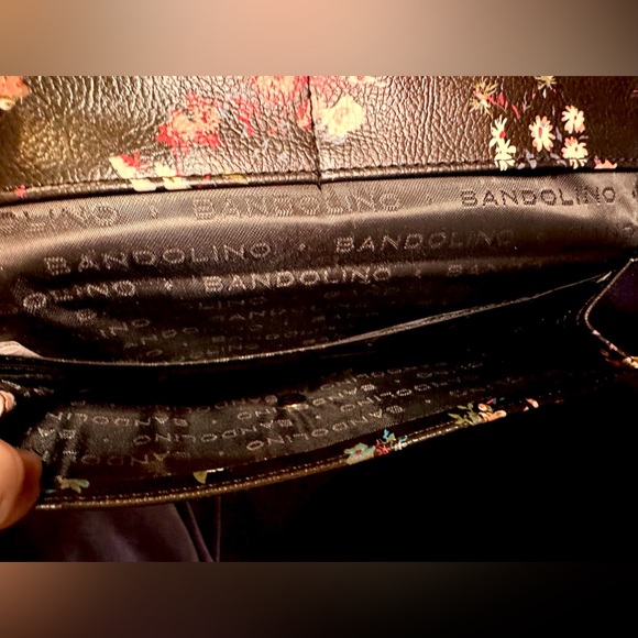 Cute Bandolino black floral wallet, great condition. - Picture 5 of 7